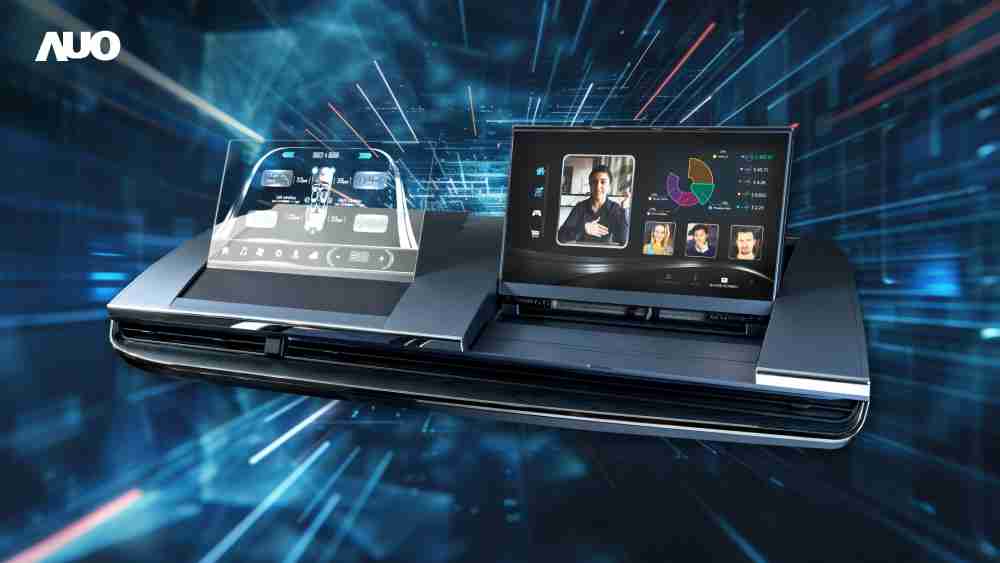 888.BY集团电子游戏Micro LED Display HMI解决方案打造透明Micro LED前座仪表，，，，呈现信息并保留驾驶视野开阔；亦为副驾驶座乘客打造收放自如的Micro LED屏幕，，，，在不影响显示质量的前提于显示区内建镜头，，，，让用户能与视讯对象直接眼神接触，，提供绝佳的双向沟通体验